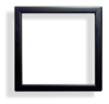 Frame 13x13cm mat black