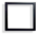 Frame 13x13cm mat black